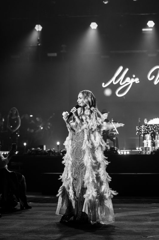 Mária Čírová on stage