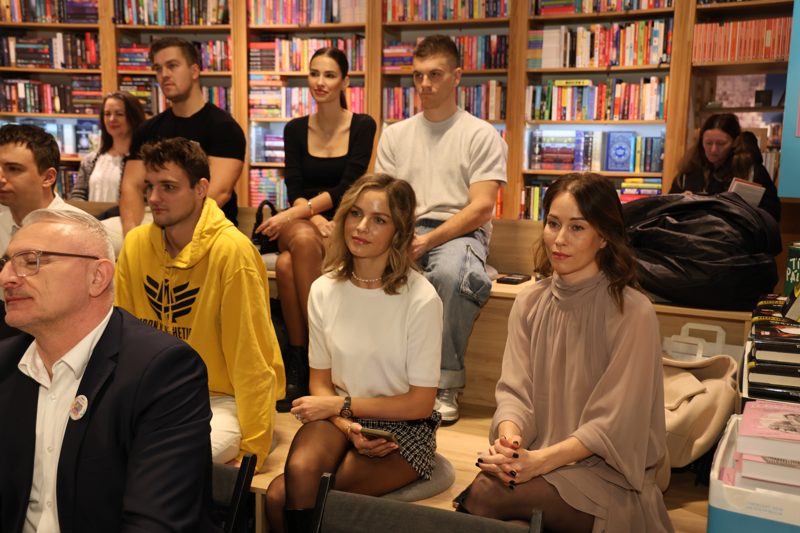 The audience during the talk
