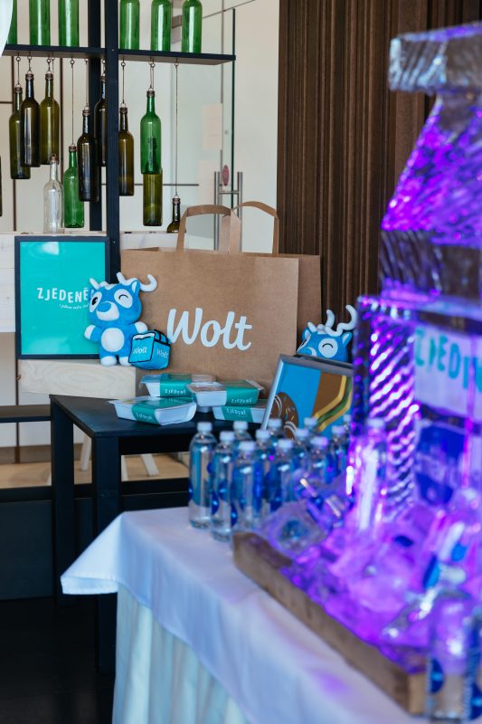 The Zjedené × Wolt photo spot