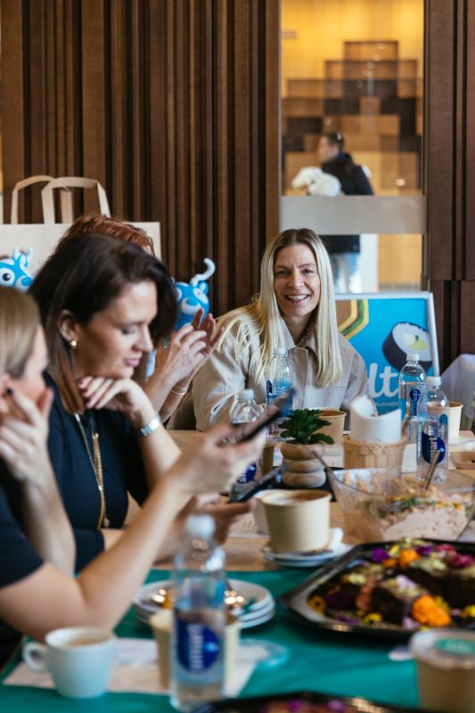 Guests at the table — content for stories